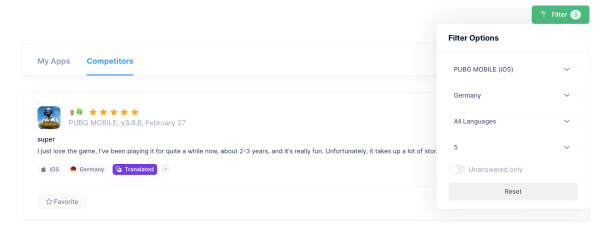 Competitor Insights Tracker