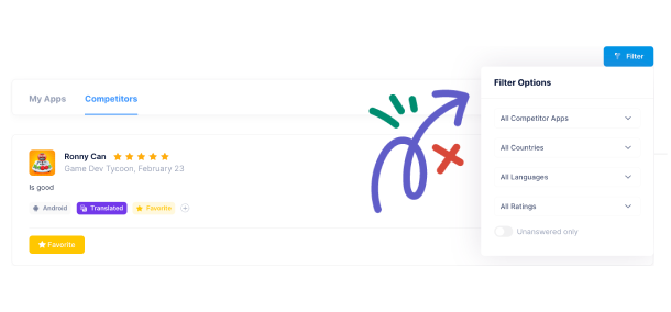 Smart Review Filters